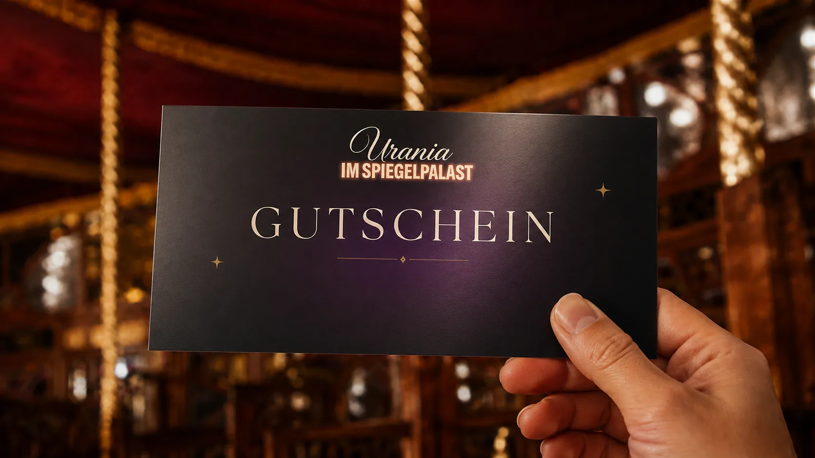 Geef een hele avond cadeau in Urania Spiegelpalast Köln