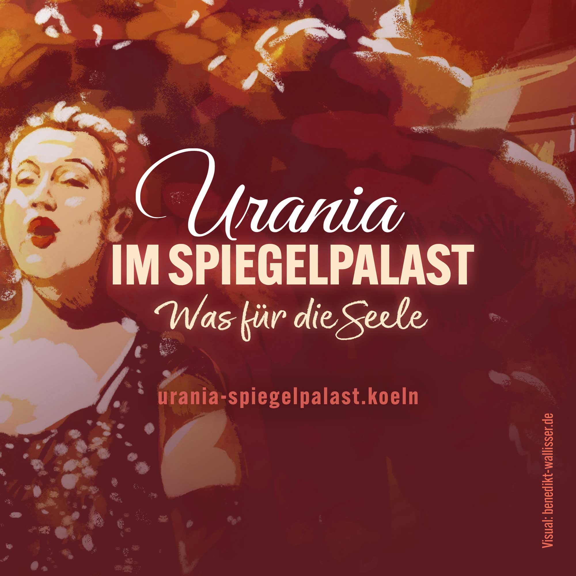 Urania im Spiegelpalast Köln logo