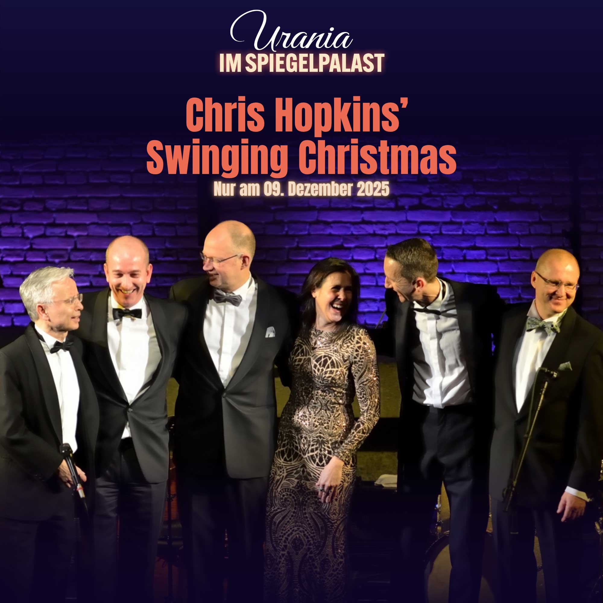 Urania_Maskenball-in-Venedig_©Roland-Breitschuh--1050475 Urania im Spiegelpalast Chris Hopkins Swinging Christmas 01