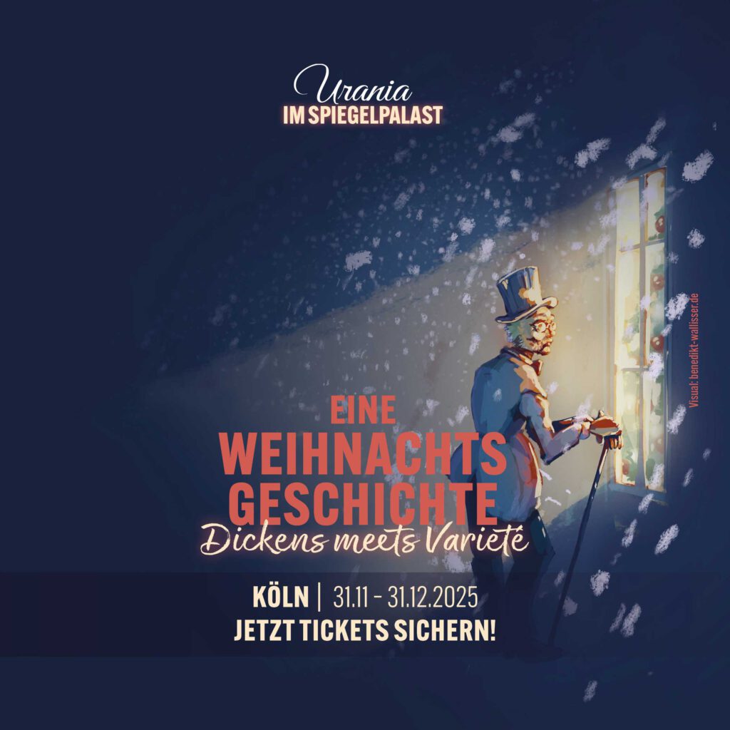 Urania Spiegelpalast Weihnachtsgeschichte 2025 Website
